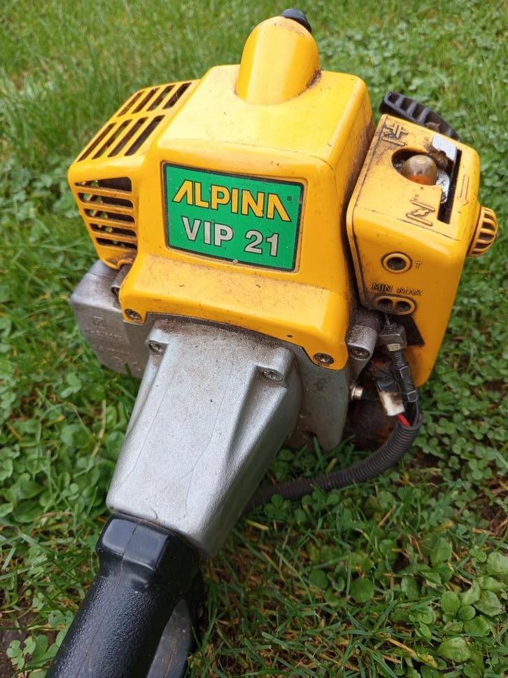 alpina bosmaaier, Tuin en Terras, Bosmaaiers, Gebruikt, Benzine, 10 tot 30 cm, Ophalen