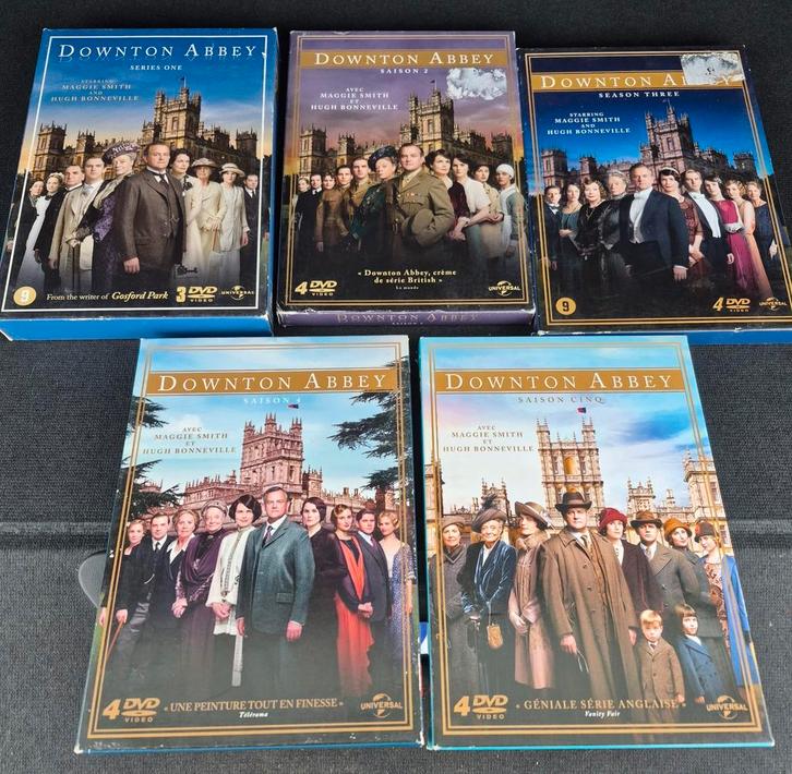 Downton Abbey: De complete serie, 5 seizoenen, Cd's en Dvd's, Dvd's | Tv en Series, Zo goed als nieuw, Ophalen of Verzenden