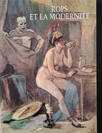 Felicien Rops 1833 - 1898  lot boeken & diversen beschikbaar voor biedingen