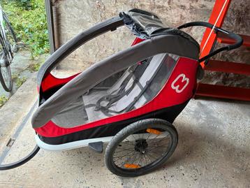 Remorque vélo Hamax safari charrette, Pliable, 20 à 40 kg, Enlèvement, Utilisé