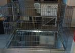 XXL (120 x 78 x 84cm) hondenbench met 2 deuren, Enlèvement, Comme neuf