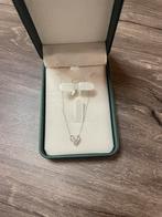14K Witgouden Ketting met 2.00ct Hartvormige Diamant, Ophalen, Wit, Nieuw, Met edelsteen