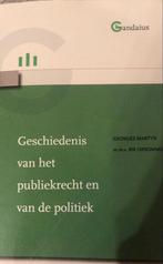 Geschiedenis van het publiekrecht en van de politiek, Ophalen of Verzenden, Gelezen