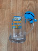 DRINKGLAS >RING VOOR DE NEXT ROUND, Verzamelen, Ophalen of Verzenden, Nieuw