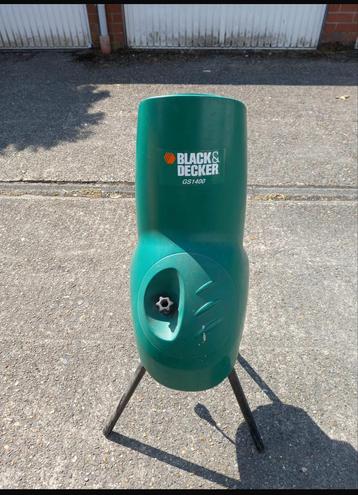 Hakselaar voor fijne takken , als nieuw, Enlèvement, Comme neuf, Électrique, Black&Decker