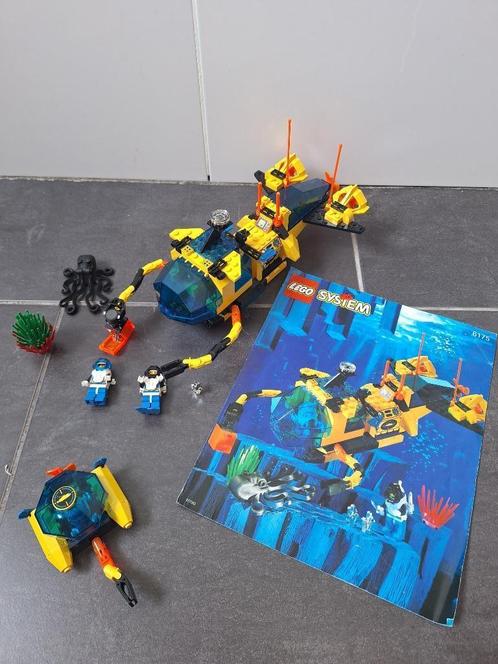 LEGO 6175 - Crystal Explorer Sub - Aquanaut DSRV II + 6125, Kinderen en Baby's, Speelgoed | Duplo en Lego, Zo goed als nieuw, Lego