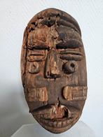 masque africain Grébo en bois. 36cm, Enlèvement ou Envoi