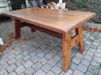 Spaanse kloostertafel massief eik, Huis en Inrichting, Ophalen, Gebruikt