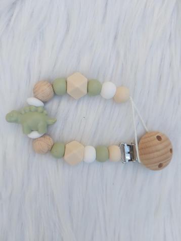 Speenkoord Dino stekel khaki beschikbaar voor biedingen