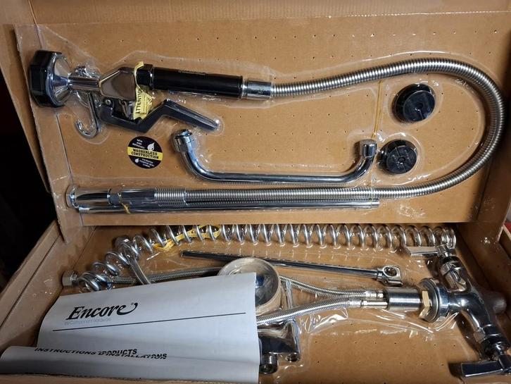 Voorspoeldouche met tussenkraan Encore, KL50-1155-BS10, Diversen, Overige Diversen, Ophalen of Verzenden