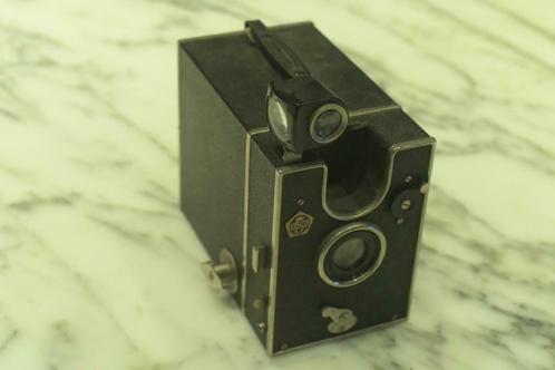 Orion box camera, Verzamelen, Foto-apparatuur en Filmapparatuur, Fototoestel, Voor 1940, Ophalen of Verzenden