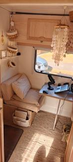 Boho style caravan met luifel en voortent en toebehoren, Particulier, Luifel, Tot en met 3, 750 - 1000 kg