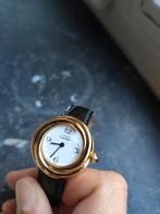 Zeldzame Cartier Must Trinity 2735 quartz gold plated!  Diam, Handtassen en Accessoires, Horloges | Heren, Overige merken, Polshorloge