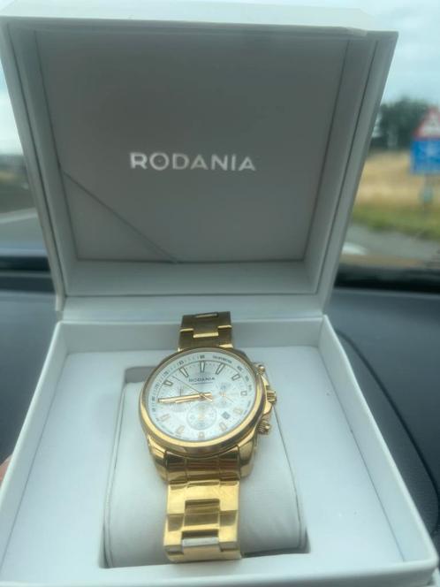 Rodania 2613260 Herenhorloge–Met Certificaat,Tijdloos Design, Handtassen en Accessoires, Horloges | Heren, Zo goed als nieuw, Staal