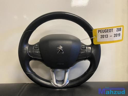 PEUGEOT 208 1 Stuurwiel leer stuur met airbag 2012-2019, Auto-onderdelen, Besturing, Peugeot, Gebruikt, Ophalen of Verzenden