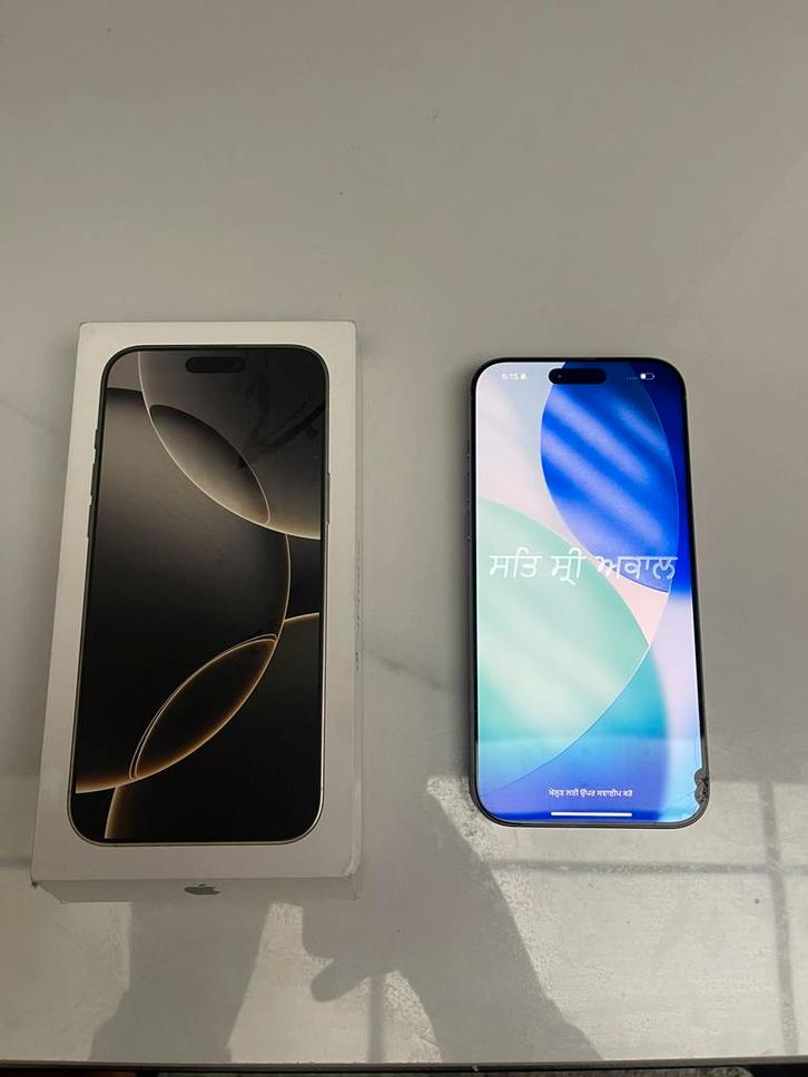 iphone 16 pro max, Telecommunicatie, Mobiele telefoons | Apple iPhone, Zo goed als nieuw, 256 GB, iPhone 16, Ophalen of Verzenden