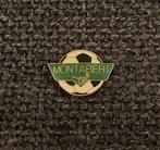 PIN - MONTABERT - FOOTBALL - VOETBAL, Verzenden, Gebruikt, Sport, Speldje of Pin