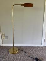 Koperen leeslamp, Huis en Inrichting, Lampen | Vloerlampen, Ophalen, Gebruikt, Overige materialen, 100 tot 150 cm