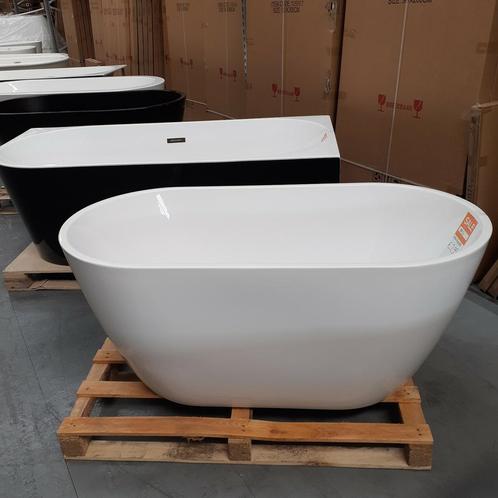 WEG=WEG! Vrijstaand Bad, Glans wit, 140 cm, Compact, Nr51, Huis en Inrichting, Woonaccessoires | Overige, Nieuw, Ophalen of Verzenden