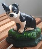 Adorable bouledogue en métal peint, Enlèvement, Comme neuf