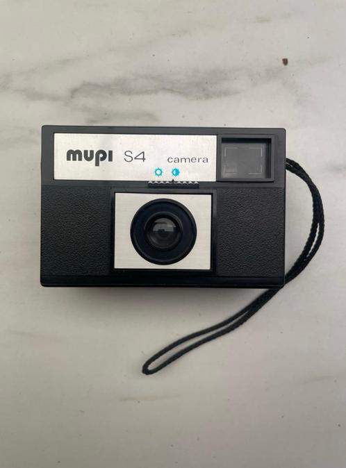 Mupi S4 camera — Italië — 1974 — Vintage plastic, Verzamelen, Foto-apparatuur en Filmapparatuur, Fototoestel, 1960 tot 1980, Ophalen of Verzenden