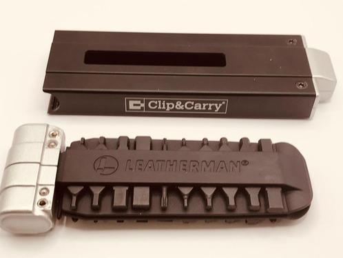 Clip&Carry Bitlokr for Leatherman Bit set New carry EDC + bi, Caravans en Kamperen, Kampeergereedschap, Nieuw, Ophalen of Verzenden