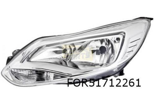 Ford Focus III (3/11-1/15) koplamp Links (chome / alu. inleg, Auto-onderdelen, Verlichting, Ford, Nieuw, Verzenden
