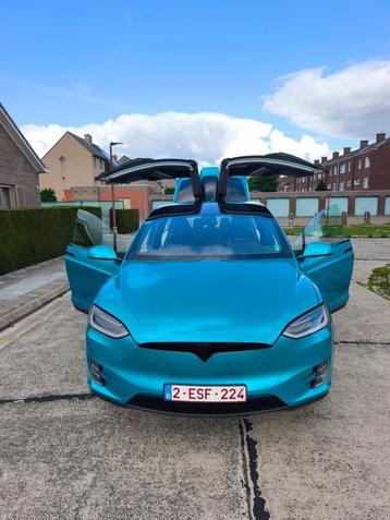 Tesla Model X 100D * Unieke kleur * Enhanced AP * 7-zits beschikbaar voor biedingen