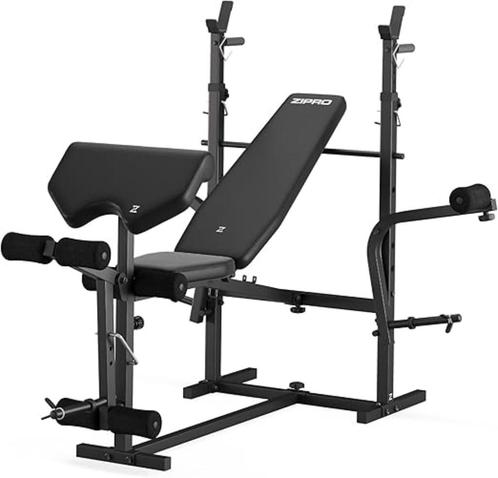 Multifunctionele opvouwbare halterbank SNELLE GRATIS LEV, Sport en Fitness, Fitnessmaterialen, Nieuw, Verzenden