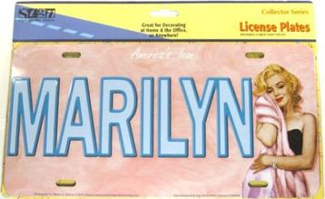 USA Limited Edition 'Marilyn Monroe' alu herdenkingsplaat disponible aux enchères