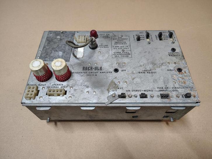 Versterker/ 54510-A Rock-ola 490 (1984) jukebox, Collections, Machines | Jukebox, Envoi