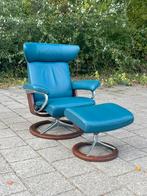 Sressless relax fauteuil met voetenbank, Huis en Inrichting, Fauteuils, Ophalen of Verzenden, Zo goed als nieuw