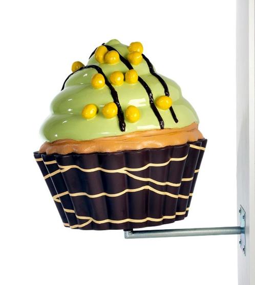 Reclame Cupcake 65 cm - cupcake voor muurbevestiging, Verzamelen, Merken en Reclamevoorwerpen, Nieuw, Ophalen