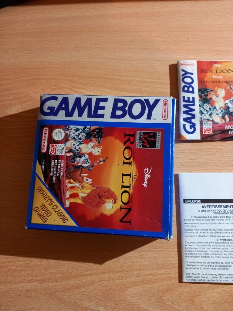 Nintendo game boy le roi lion, Enlèvement ou Envoi, Comme neuf
