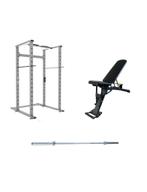 Gymfit volledig home gym pakket | power cage, Sport en Fitness, Ophalen of Verzenden, Nieuw, Benen, Overige typen