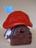 smurfen huisje rood wit met vlinder maison, Verzamelen, Smurfen, Ophalen of Verzenden, Nieuw