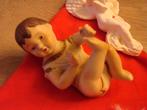 antiek: kerst-kribbekindje - beeldje, Antiek en Kunst, Ophalen