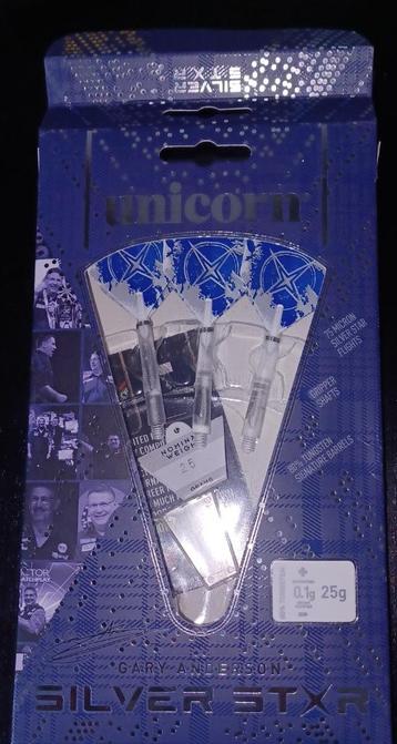 Licorne Gary Anderson Silverstar P3, Enlèvement ou Envoi, Comme neuf, Fléchettes