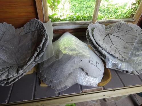 Water- en plantenschalen in beton, Tuin en Terras, Vogelhuisjes en Vogelbaden, Nieuw, Ophalen