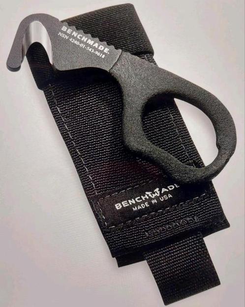 Benchmade Rescue hook 7 BLKWADC, Caravans en Kamperen, Kampeeraccessoires, Nieuw, Ophalen of Verzenden