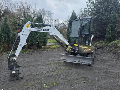 Location mini pelle Bobcat E27Z, Zakelijke goederen, Machines en Bouw | Kranen en Graafmachines, Ophalen