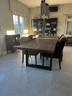 Eettafel, Huis en Inrichting, Ophalen, 100 tot 150 cm, 200 cm of meer, Zo goed als nieuw