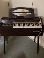 Vintage orgeltje + origineel partituurboekje, Muziek en Instrumenten, Orgels, Ophalen, Gebruikt
