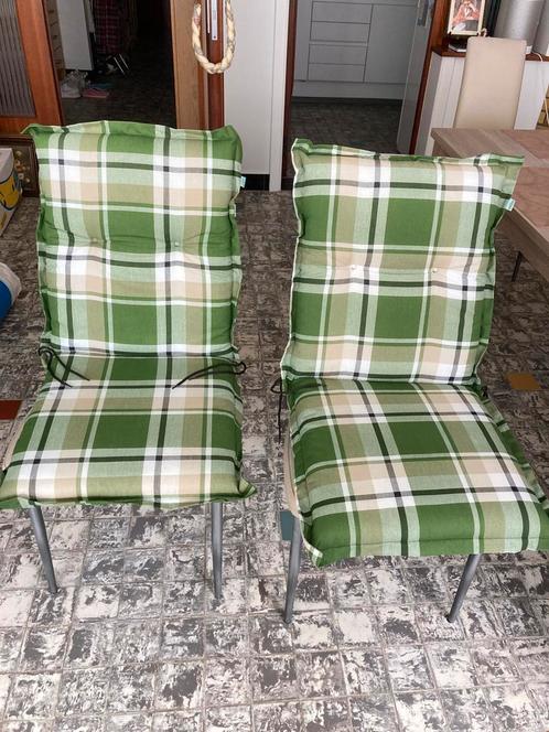 Tuinstoelenkussens.  StoelKussens  prijs voor 2, Tuin en Terras, Tuinmeubel-accessoires, Ophalen of Verzenden