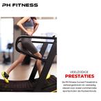 PH Fitness Curved Treadmill – Motorloze Loopband voor Kracht, Ophalen, Nieuw, Benen, Overige typen