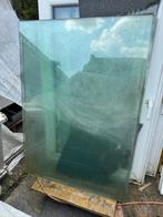 Gehard glas/ glasplaat 133x95cm 80€/stuk, Doe-het-zelf en Bouw, Ophalen, Zo goed als nieuw, Glasplaat