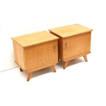 2x vintage nachtkastje dressoir kastje mid century jaren '60