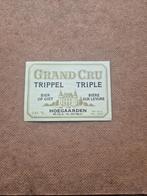 Etiquette Grand Cru Hoegaarden, Verzamelen, Ophalen of Verzenden, Gebruikt, Overige typen, Overige merken