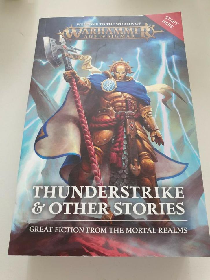 Thunderstrike & Other Stories WARHAMMER  Age of Sigmar) SC, Boeken, Fantasy, Zo goed als nieuw, Ophalen of Verzenden
