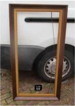 Joli grand cadre en bois - 130x68/115x53, Maison & Meubles, Enlèvement ou Envoi, Comme neuf, Bois